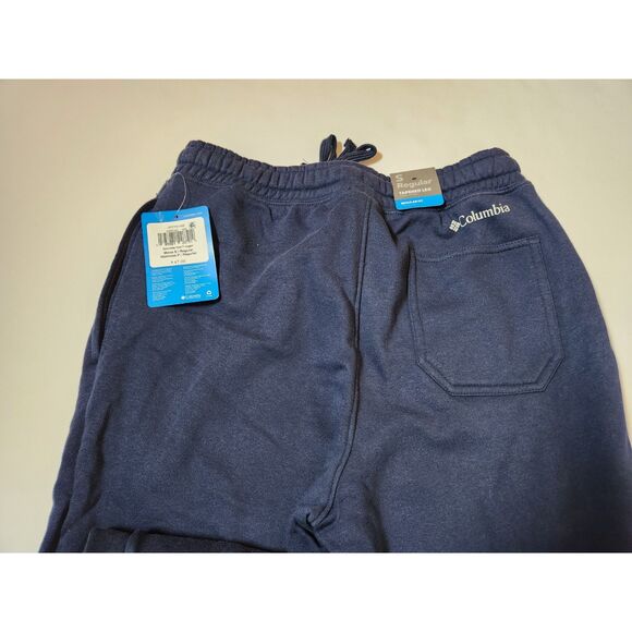 Columbia Trek Joggers | Men’s Small | Navy Sweatpants | NWT | Cotton Blend - Picture 6 of 10